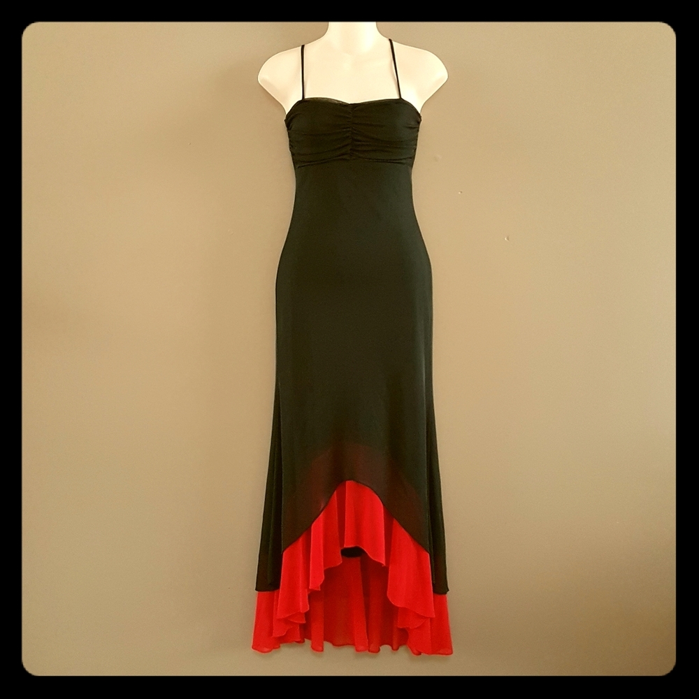 💃 Sexy 2 tone dress salsa flamenco